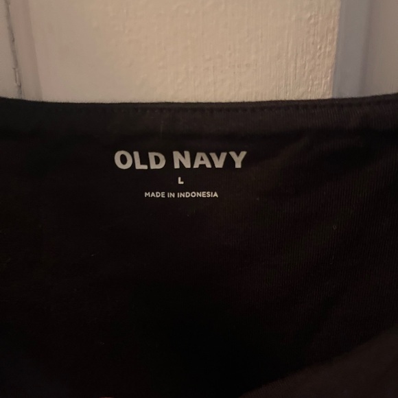 Old Navy Black Cotton Bodysuit - Picture 2 of 4